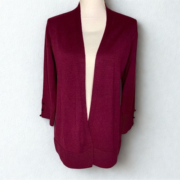 NWT Evolution by Cyrus for Stitchfix Open Front Cardigan Sweater Women Medium - Picture 1 of 7